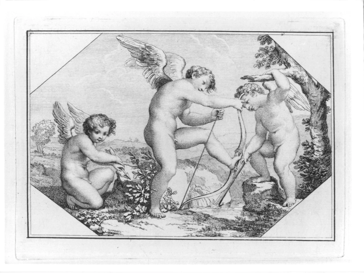Indicazioni di alcune celebri Pitture Parmensi. Putti - Lodi